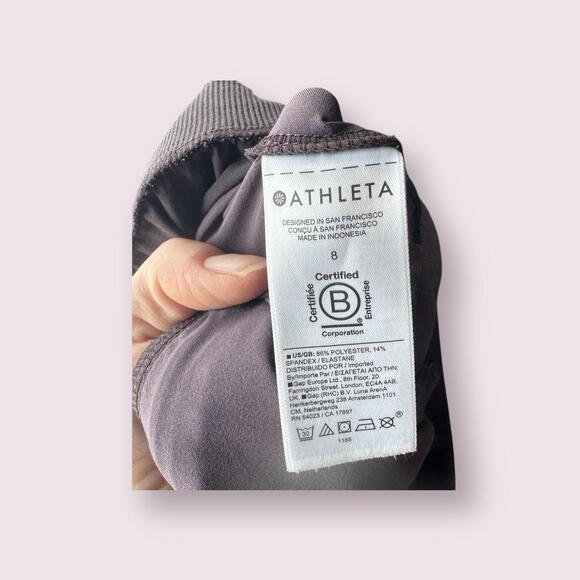 Athleta Women’s Brooklyn Ankle Pants Brown Size 8 - Picture 4 of 5